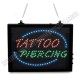 TATTOO & PIERCING Sign