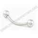 Stainless Steel Curved Barbells