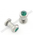 3mm Disc Dermal Anchors with Gem