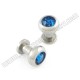 4mm Disc Dermal Anchors with Gem (5pcs)