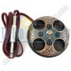 Round Cross Shaped  Foot Pedal