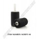 Textured Silicon grip cover 3/4"