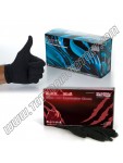 Original USA Black Latex Gloves powder free