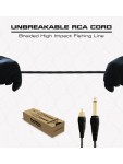 UNBREAKEABLE RCA CLIP CORD