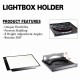 TAT TECH Professional LIGHTBOX HOLDER