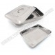 E-large Stainless Steel Tray with lid