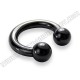 Black Circular Barbell