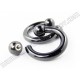 Black Circular Barbell