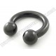 Black Circular Barbell